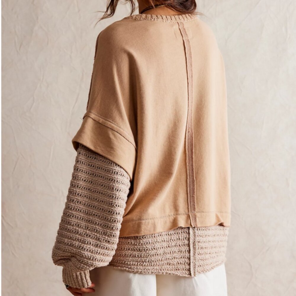 FREE PEOPLE - We The Free Holly Twofer Pullover - Picture 2 of 12